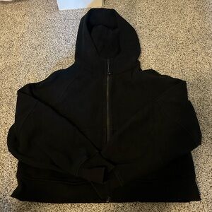 Black lululemon scuba full zip
